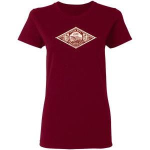 Vintage  Stamp Ladies' T-Shirt