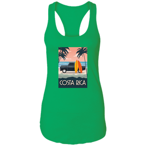 Surfer Ladies Racerback Tank