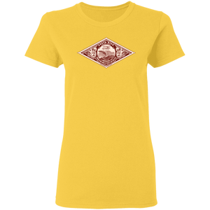 Vintage  Stamp Ladies' T-Shirt