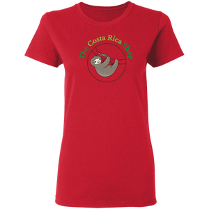 Clinging Sloth  Ladies' T-Shirt