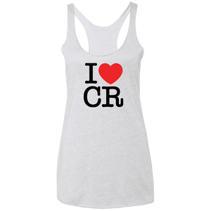 I Love Costa Rica Ladies Racerback Tank