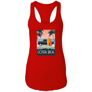 Surfer Ladies Racerback Tank