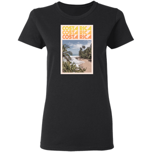 60's Costa Rica Ladies' T-Shirt