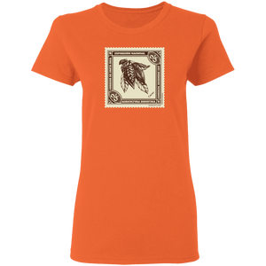 Vintage Costa Rica Stamp Ladies' T-Shirt