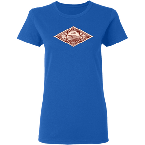 Vintage  Stamp Ladies' T-Shirt