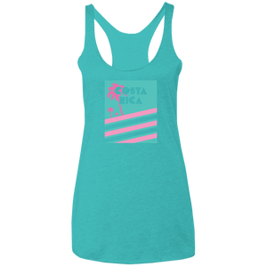 Miami Vice/ 80's (Mint) Ladies Racerback Tank
