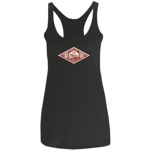 Vintage  Stamp Ladies Racerback Tank