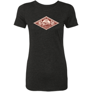 Vintage  Stamp Ladies' T-Shirt