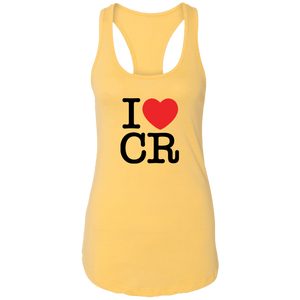 I Love Costa Rica Ladies Racerback Tank
