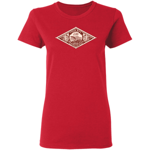Vintage  Stamp Ladies' T-Shirt