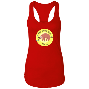 Sleepy Sloth Ladies Racerback Tank