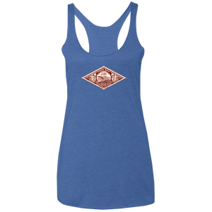 Vintage  Stamp Ladies Racerback Tank