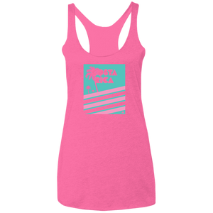 Miami Vice/ 80's (Mint) Ladies Racerback Tank