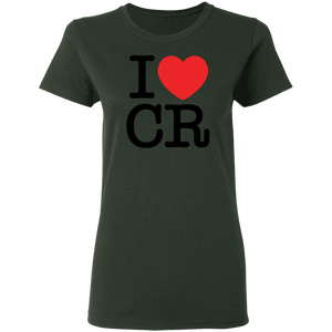 I Love Costa Rica Ladies' T-Shirt