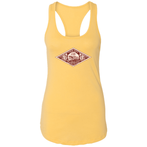 Vintage  Stamp Ladies Racerback Tank