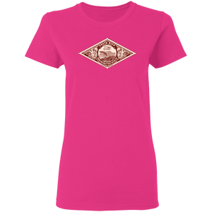 Vintage  Stamp Ladies' T-Shirt