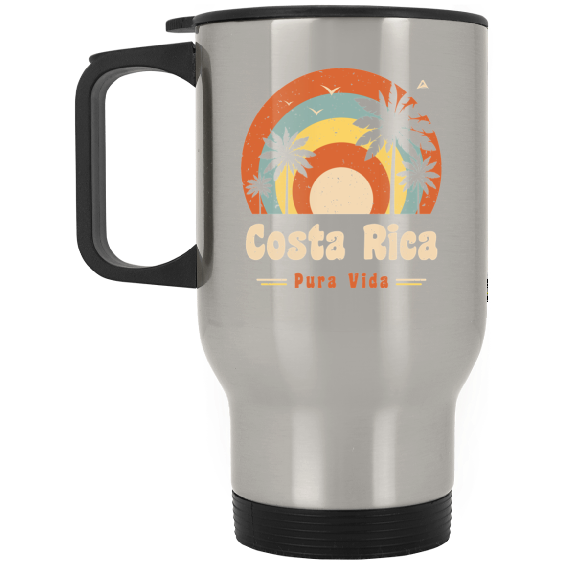 XP8400S Silver Stainless Travel Mug