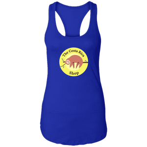 Sleepy Sloth Ladies Racerback Tank