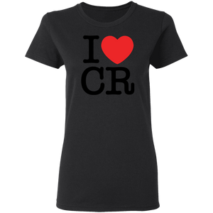 I Love Costa Rica Ladies' T-Shirt
