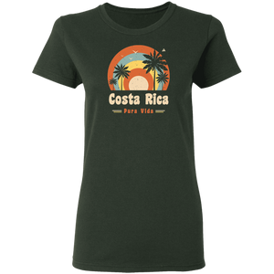70's Costa Rica Ladies' T-Shirt