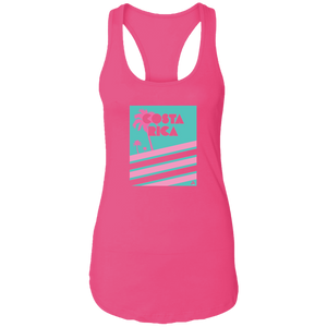 Miami Vice/ 80's (Mint) Ladies Racerback Tank