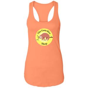 Sleepy Sloth Ladies Racerback Tank