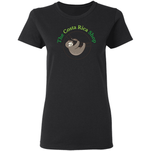 Clinging Sloth  Ladies' T-Shirt