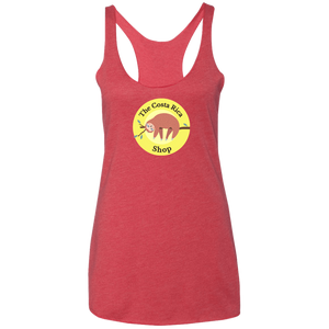 Sleepy Sloth Ladies Racerback Tank