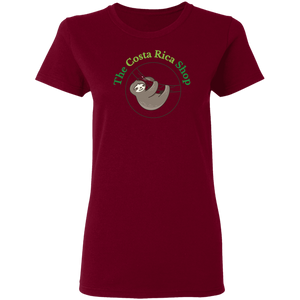 Clinging Sloth  Ladies' T-Shirt