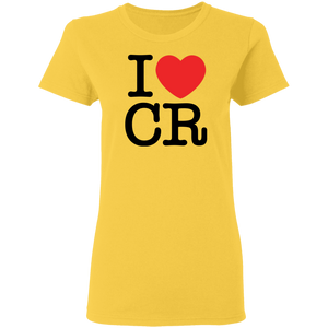 I Love Costa Rica Ladies' T-Shirt
