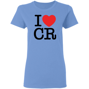 I Love Costa Rica Ladies' T-Shirt