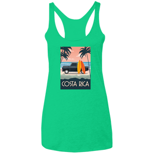 Surfer Ladies Racerback Tank