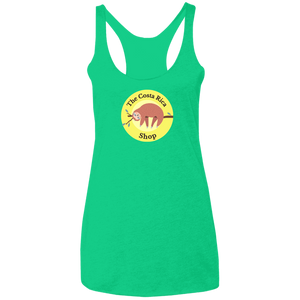 Sleepy Sloth Ladies Racerback Tank