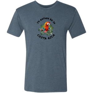 I'd Rather Be in Costa Rica Macaw T-Shirt