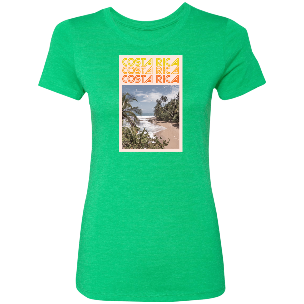 60's Costa Rica Ladies' T-Shirt