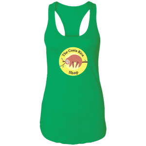 Sleepy Sloth Ladies Racerback Tank