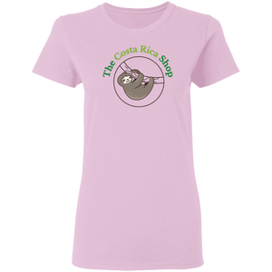 Clinging Sloth  Ladies' T-Shirt