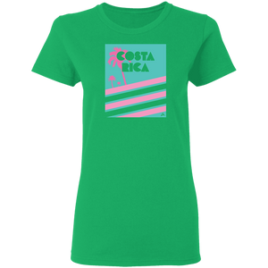 Miami Vice/ 80's (Mint) Ladies' T-Shirt