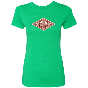 Vintage  Stamp Ladies' T-Shirt