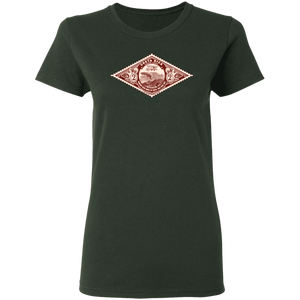 Vintage  Stamp Ladies' T-Shirt