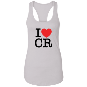 I Love Costa Rica Ladies Racerback Tank
