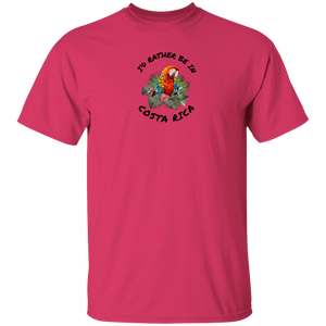 I'd Rather Be in Costa Rica Macaw Youth T-Shirt