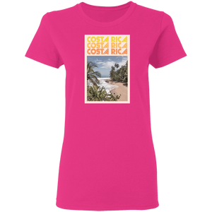 60's Costa Rica Ladies' T-Shirt