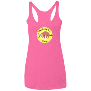 Sleepy Sloth Ladies Racerback Tank