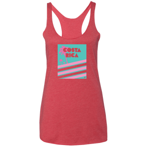 Miami Vice/ 80's (Mint) Ladies Racerback Tank