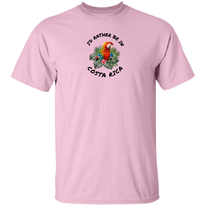 I'd Rather Be in Costa Rica Macaw Youth T-Shirt