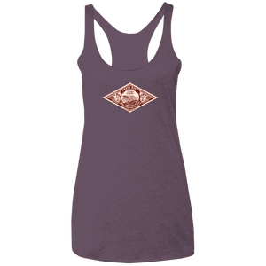 Vintage  Stamp Ladies Racerback Tank