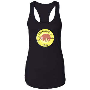 Sleepy Sloth Ladies Racerback Tank