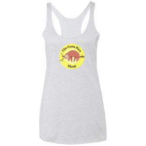 Sleepy Sloth Ladies Racerback Tank