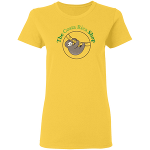 Clinging Sloth  Ladies' T-Shirt
